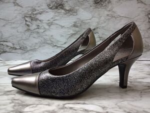 Life Stride Soft System Shimmer Two Tone Pumps High Heels Size 10M